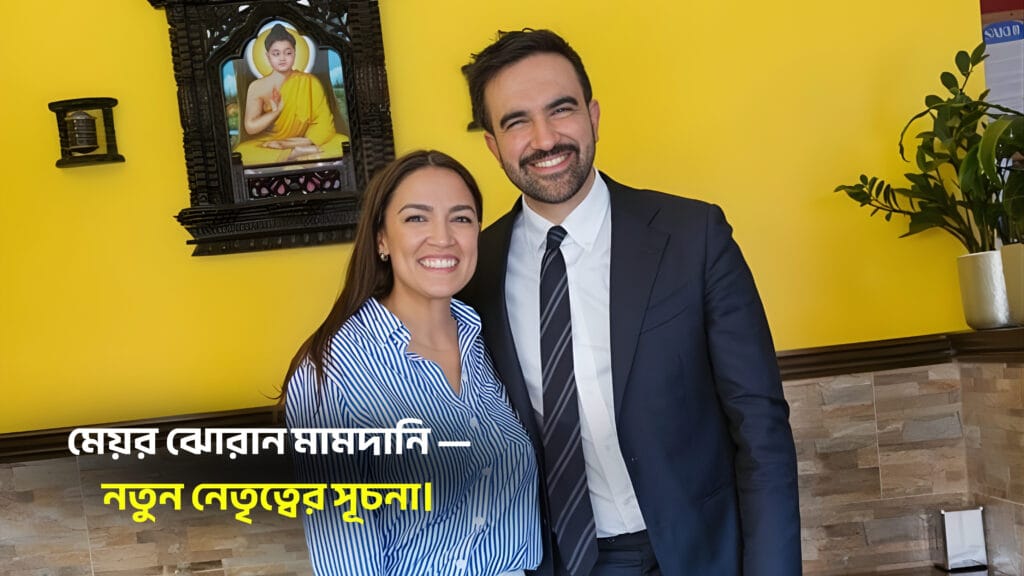 Zohran Mamdani meeting supporters on first day as New York City mayor-elect, symbol of unity and multicultural leadership