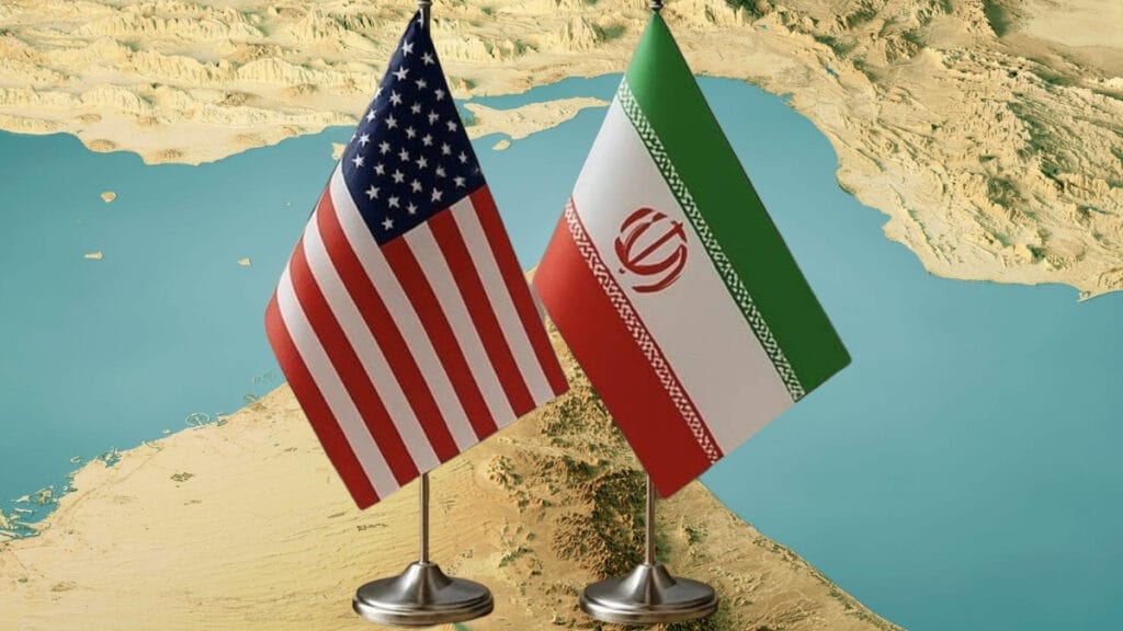 মধ্যপ্রাচ্য সংকটে হরমুজ প্রণালীর মানচিত্র ও ইরান-যুক্তরাষ্ট্র সামরিক উত্তেজনার দৃশ্য ২০২৬